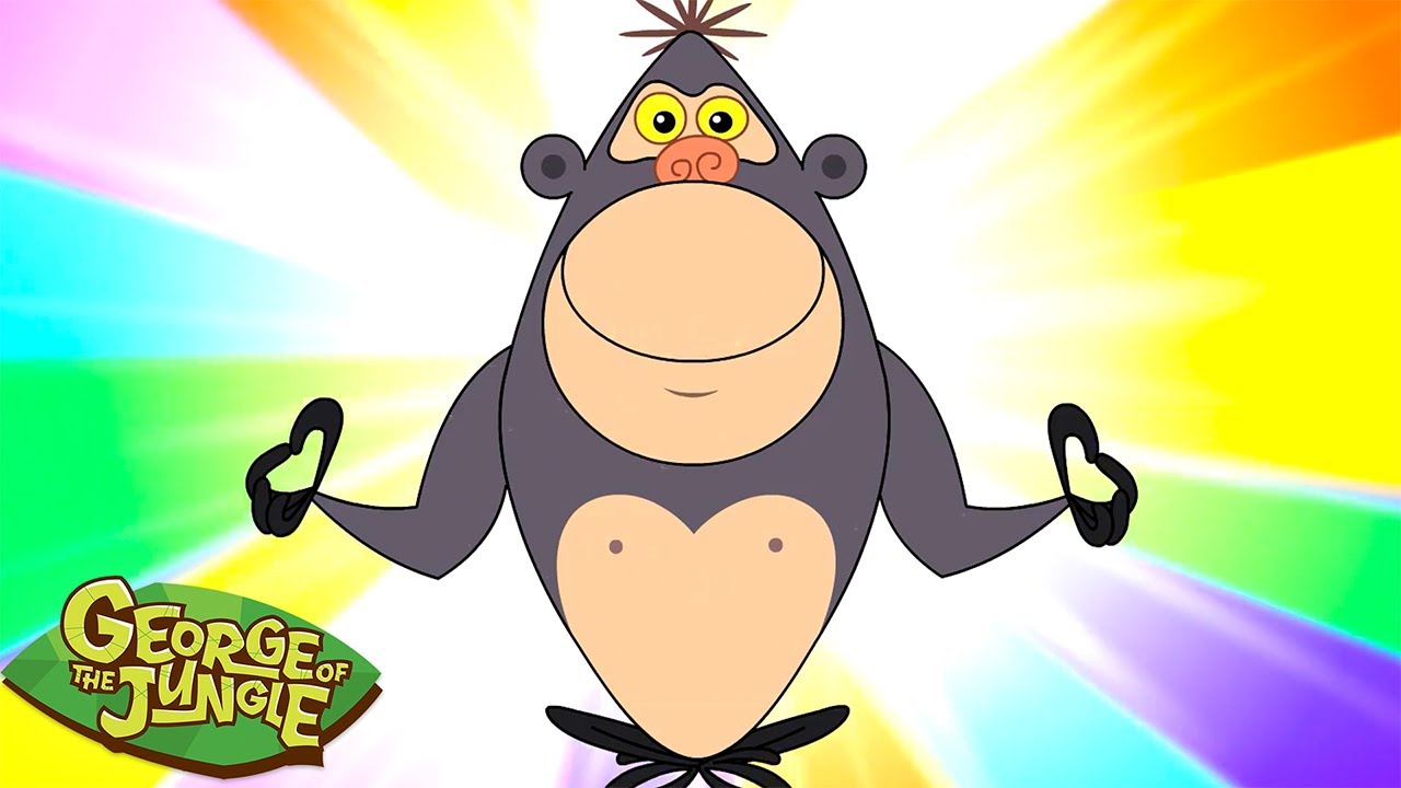 Ape Finds Peace ☮️ 🌈 | George of the Jungle | 1 Hour of Full Episodes | Cartoons For Kids