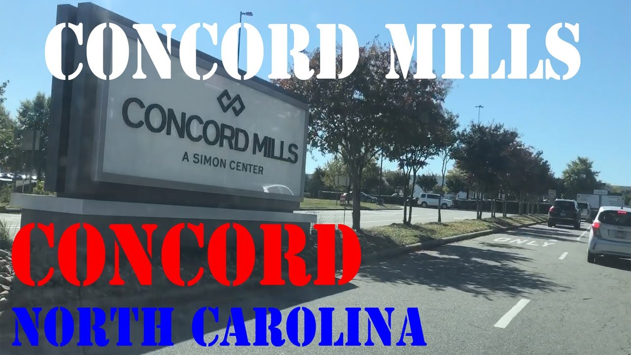 Concord Mills and Charlotte Motor Speedway Area - Concord Neighborhood Drive