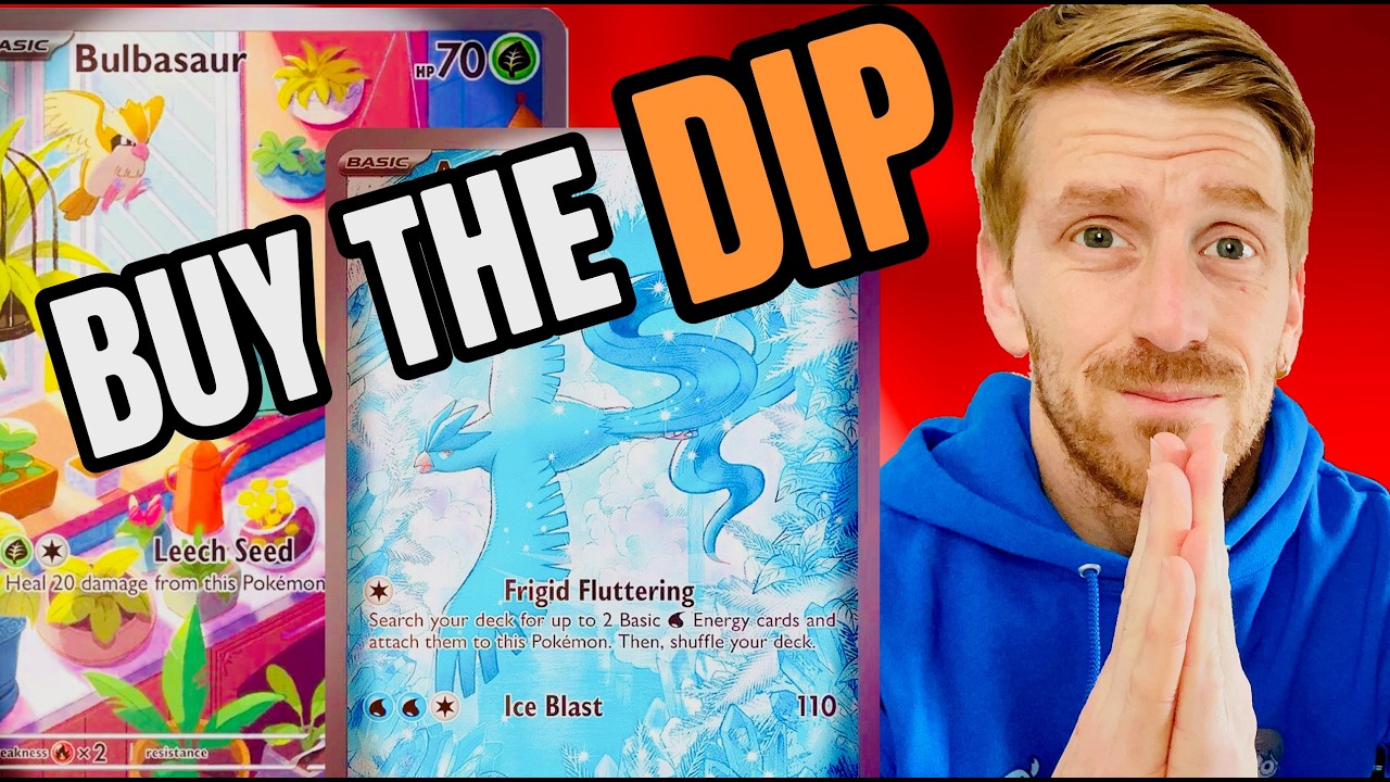 Apparently the Market is CRASHING and You Should Buy Pokemon Cards NOW
