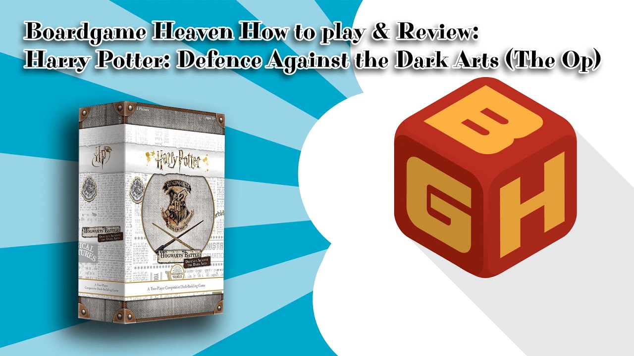 Board Game Heaven Unboxing, How To Play & Review 106: Harry Potter: Defence Against the Dark Arts