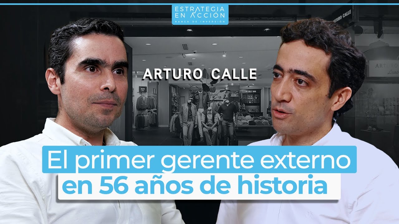 ARTURO CALLE | De Agua Bendita a liderar 4.500 personas y una marca histórica | Esteban González