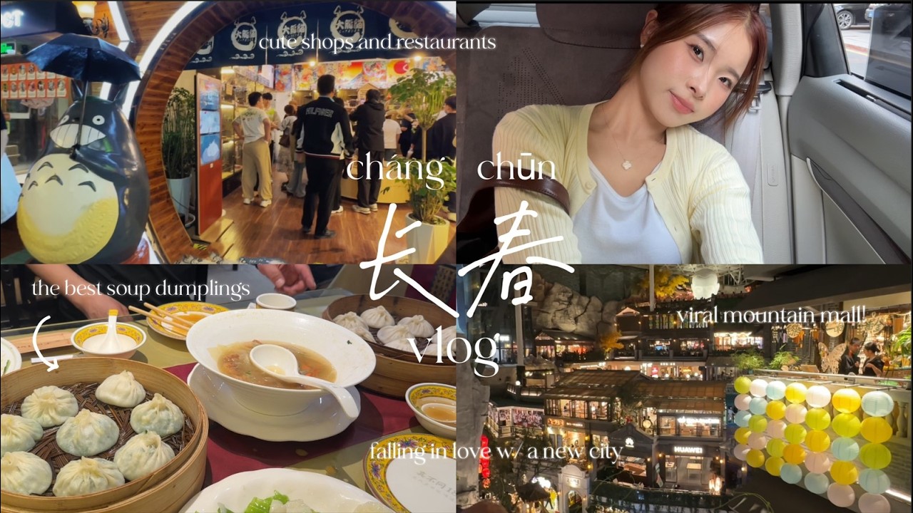 CHANG CHUN vlog 🇨🇳| visiting the viral mountain mall, what i eat, falling in love with a new city