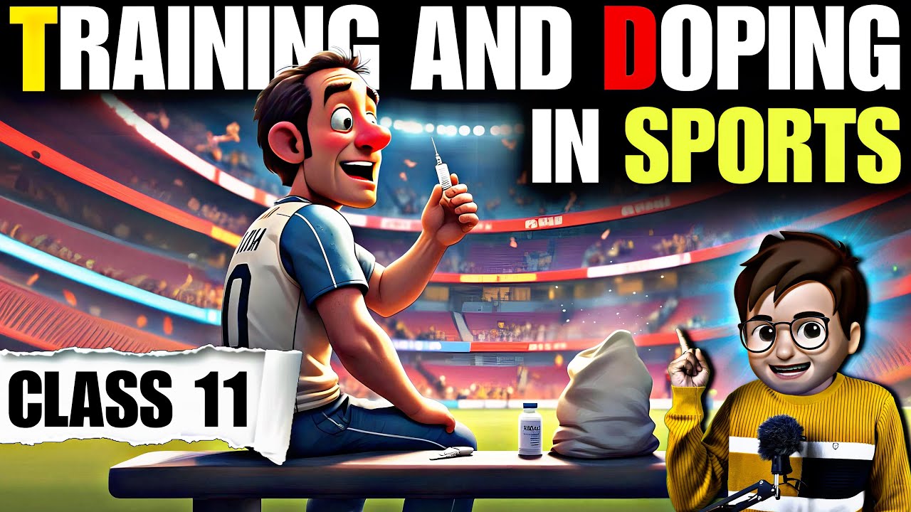 Training And Doping in Sports class11 / One Shot🔥 / Animation / Chapter-10 PE