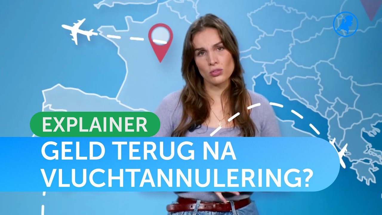 Hart van Nederland legt uit: Krijg je je geld terug als je vlucht geannuleerd wordt? #uitleg #tips