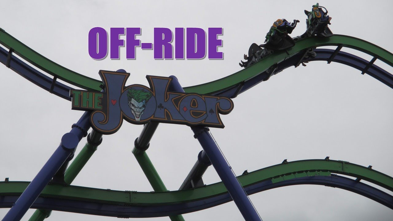 Joker Off-Ride Footage, Six Flags New England S&S Free Spin Coaster | Non-Copyright