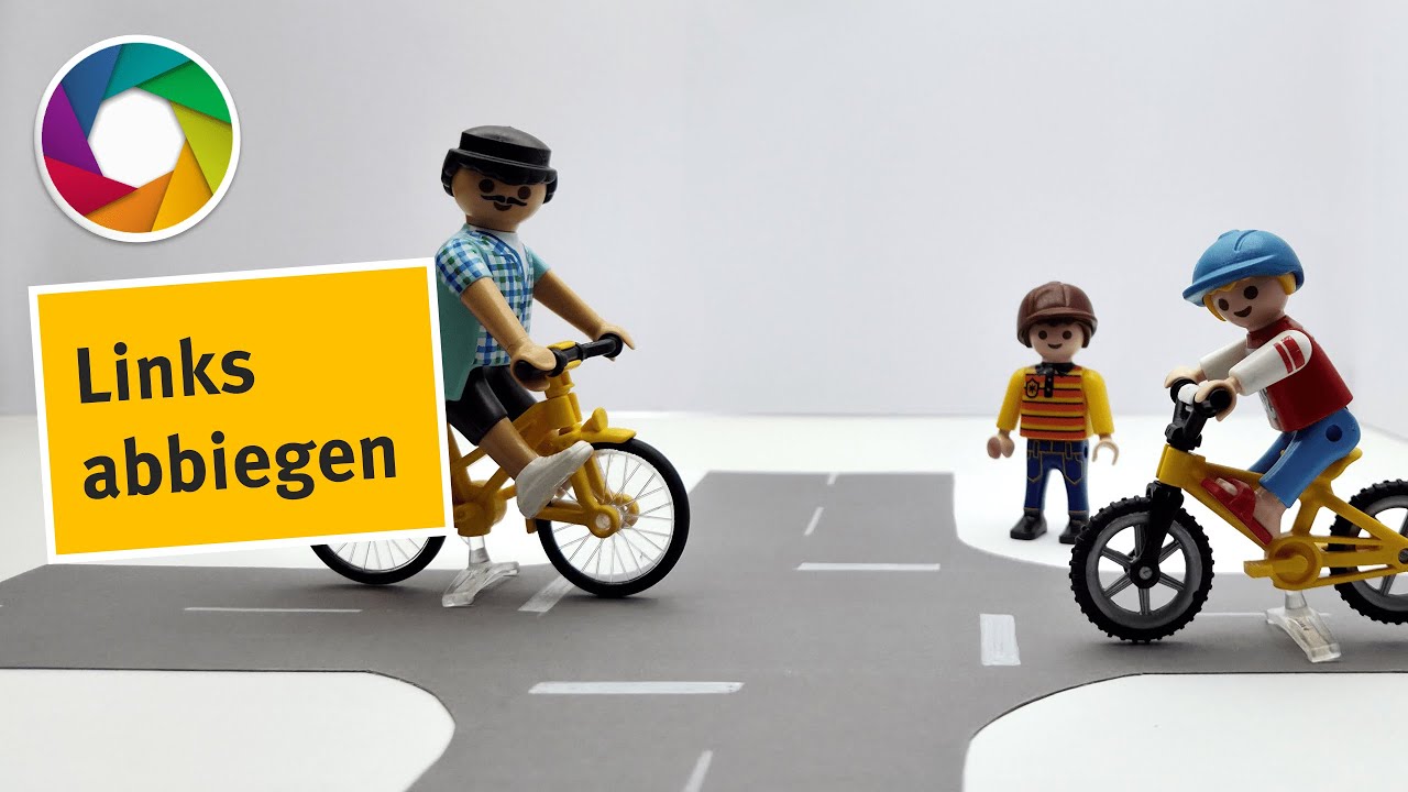 Links abbiegen - so geht es richtig!