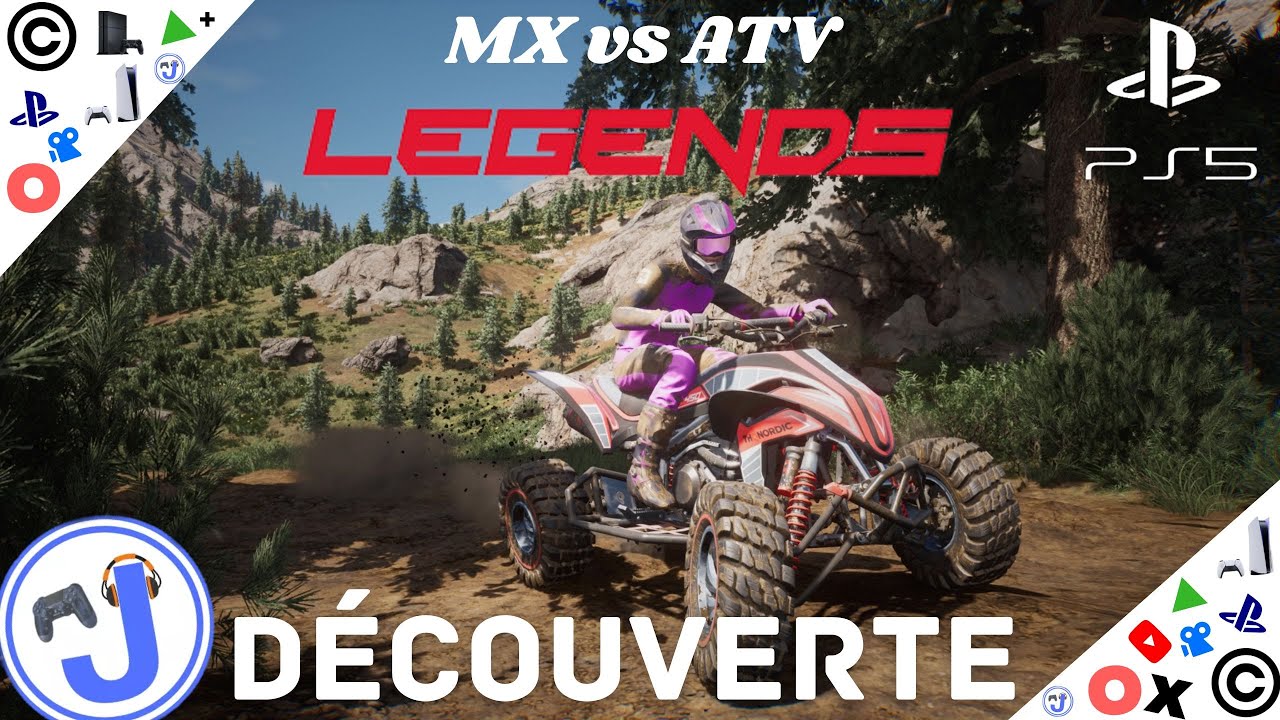 D&eacute;couverte De MX vs ATV Legends (PS5) : Moto, Quad Vroum