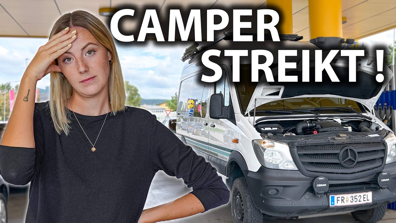 Schöner Vanlife-Trip in Österreich – bis der Camper nicht mehr startet 😢