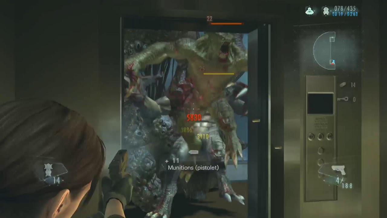 Resident Evil révélation mode commando training configuration ghost ship
