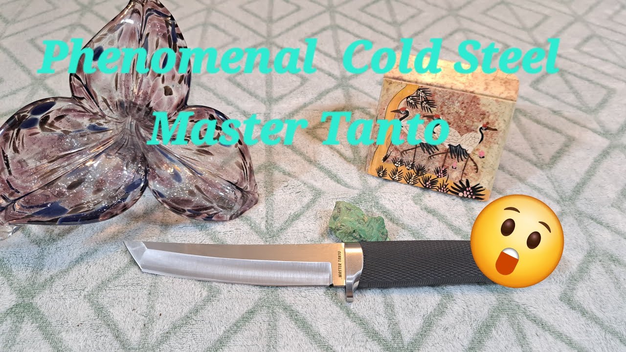 The Cold Steel Master Tanto review.