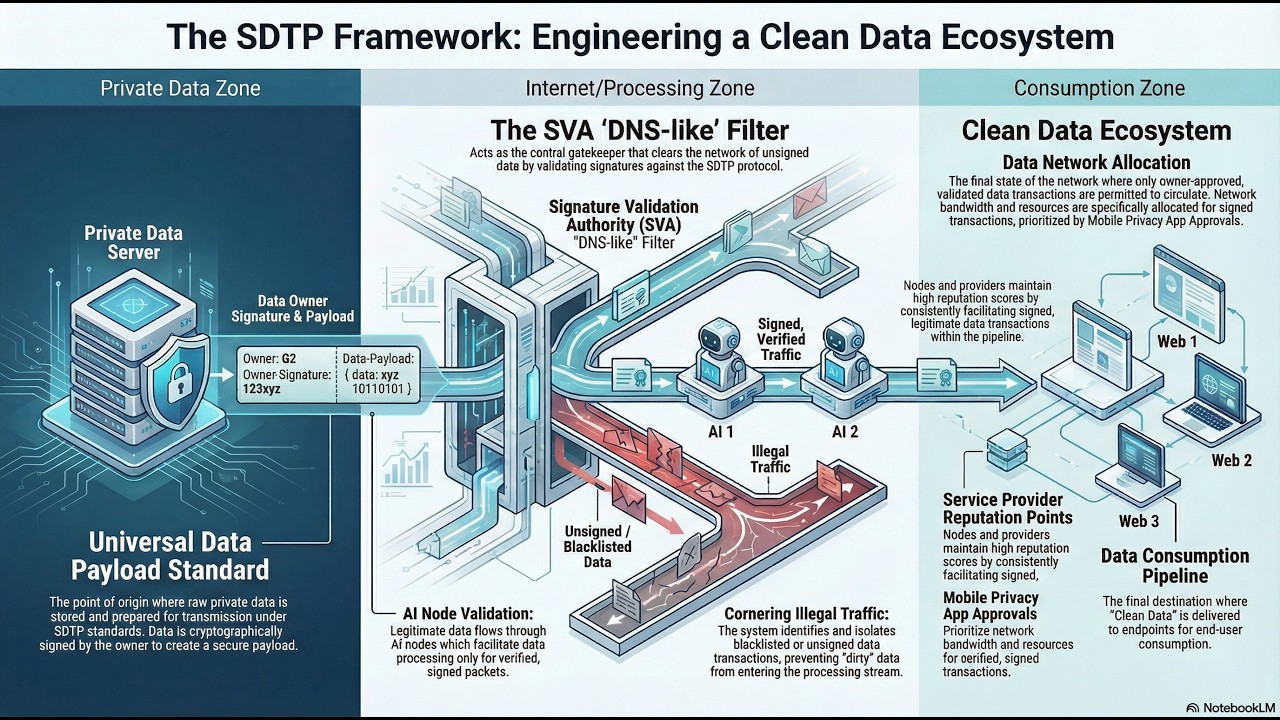 IDEA - Secure Data Transmission - The Network Of Authentic Data