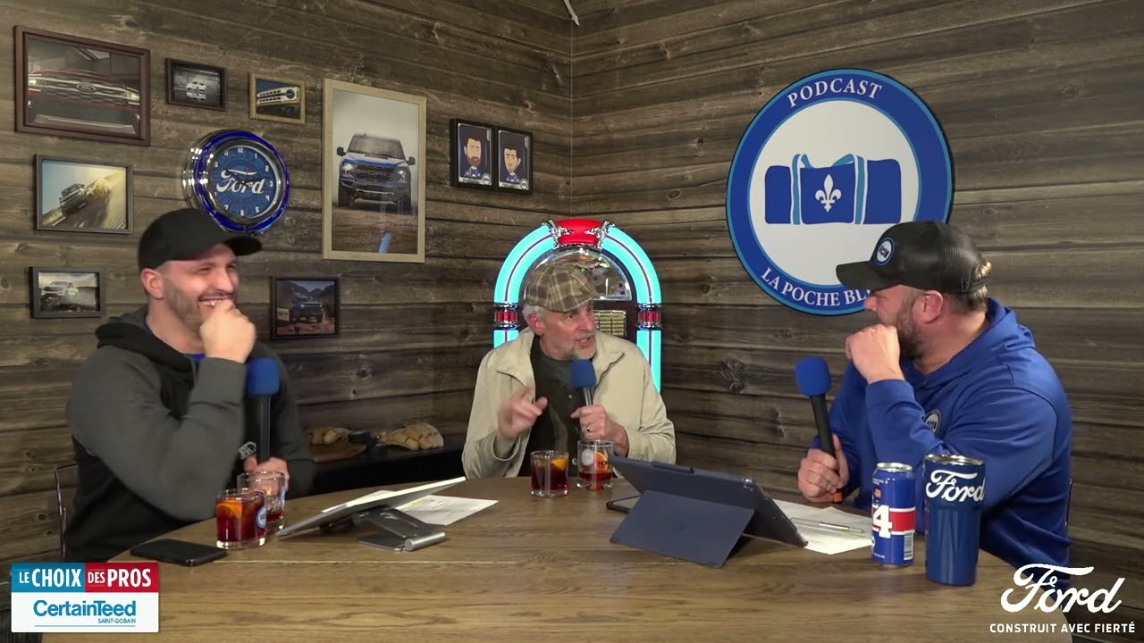 Rogatien à La Poche Bleue pour rendre visite à Max et Guillaume! C'est complètement hilarant!