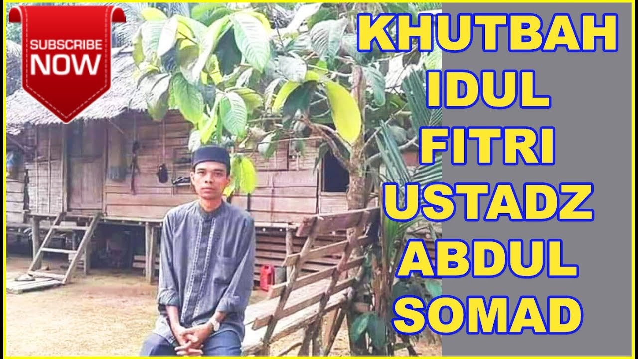 MASYA ALLAH..!! JIWA BERGETAR DENGAR KHUTBAH IDUL FITRI || USTADZ ABDUL SOMAD, Lc, MA ||