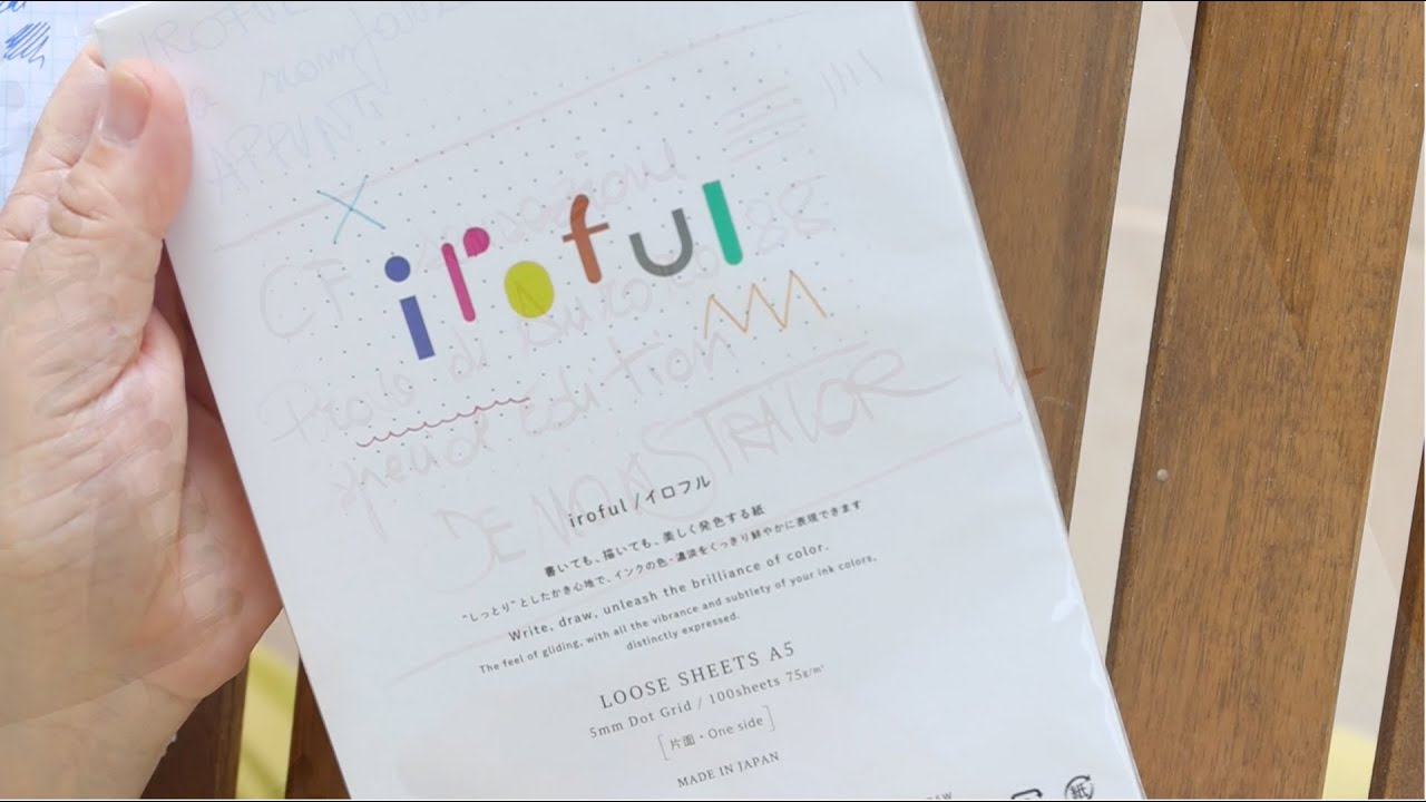 Iroful paper - strabilianti colori full test