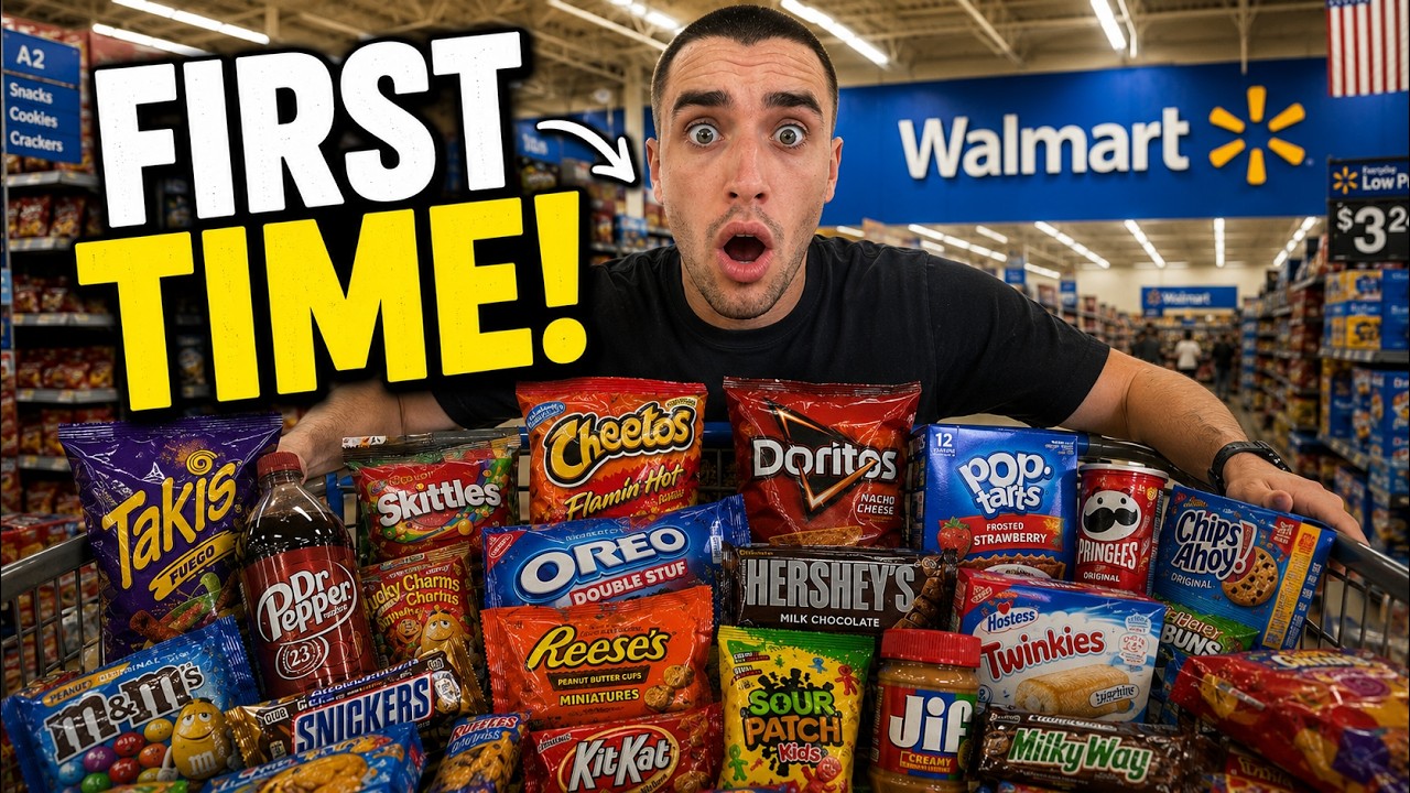 Первый поход британца в Walmart (я не мог поверить в эти цены) 🇺🇸