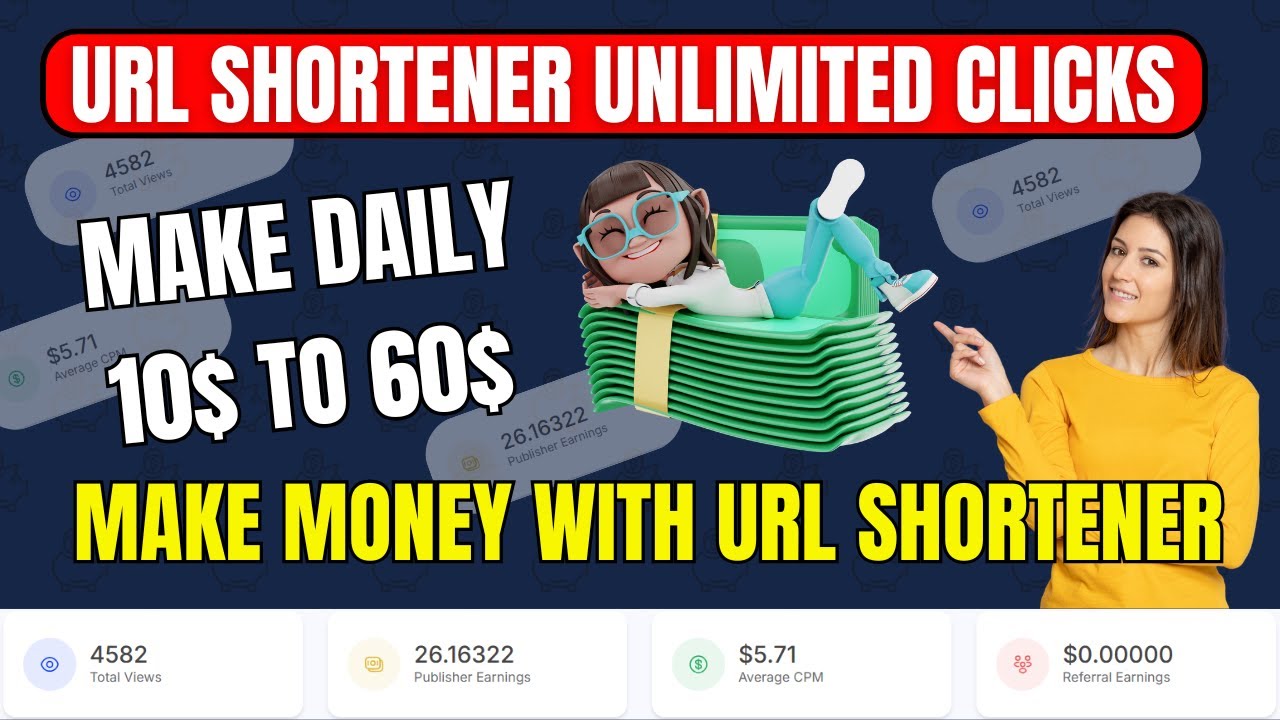 🖱️ URL Shortener Trick 2025 | ShortLink Loading Method | Link Shortener Self Click Method 2025
