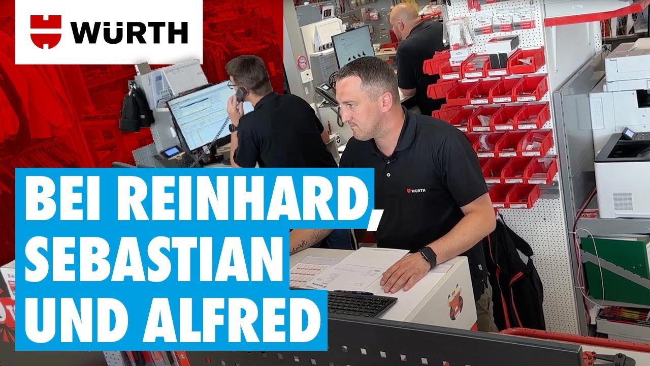 Zu Besuch bei Reinhard, Sebastian und Alfred im W&uuml;rth Shop Steyr #readyforwork