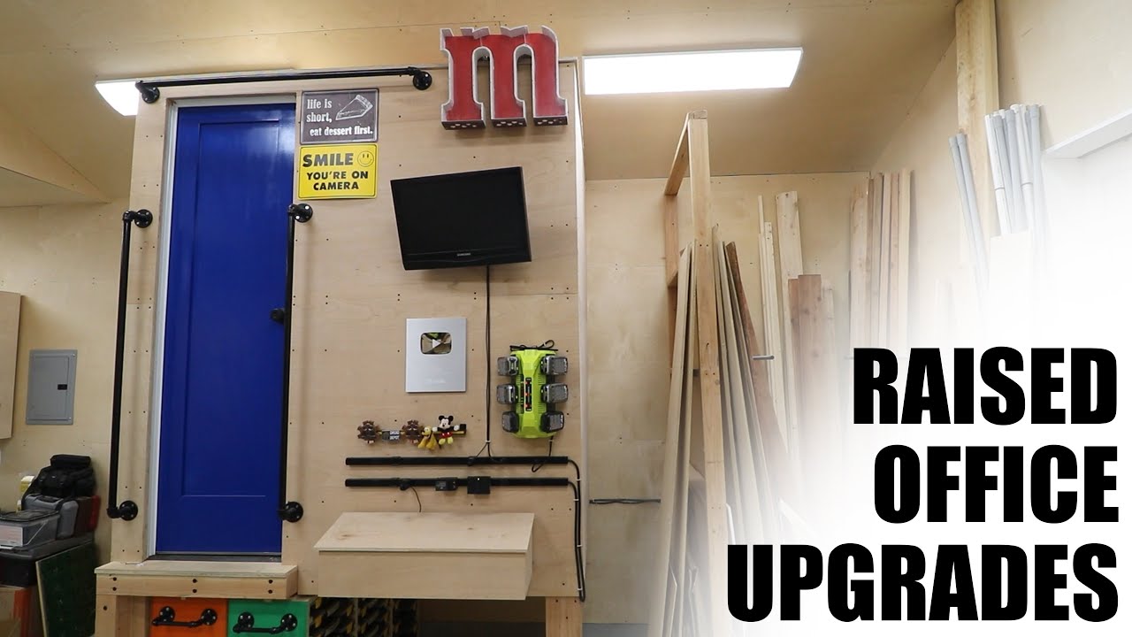 Raised Office Exterior Upgrades + 100K Play Button!