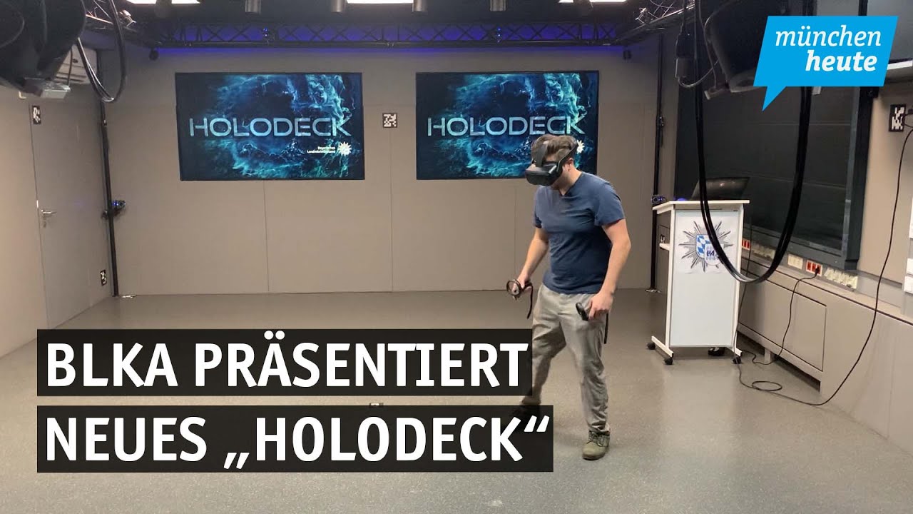 Virtuelle Verbrecherjagd – BLKA präsentiert neues „Holodeck“