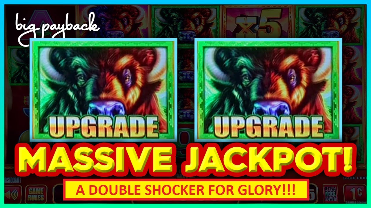 $10/Spin Shocker → MASSIVE JACKPOT on Coin Trio Buffalo Slots!