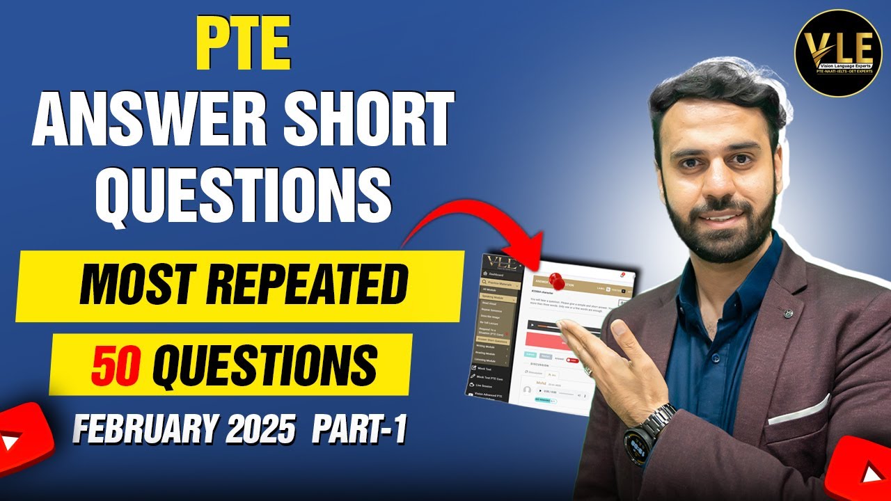 Answer Short Question | Real Exam Predictions February 2025 | Vision Language Experts