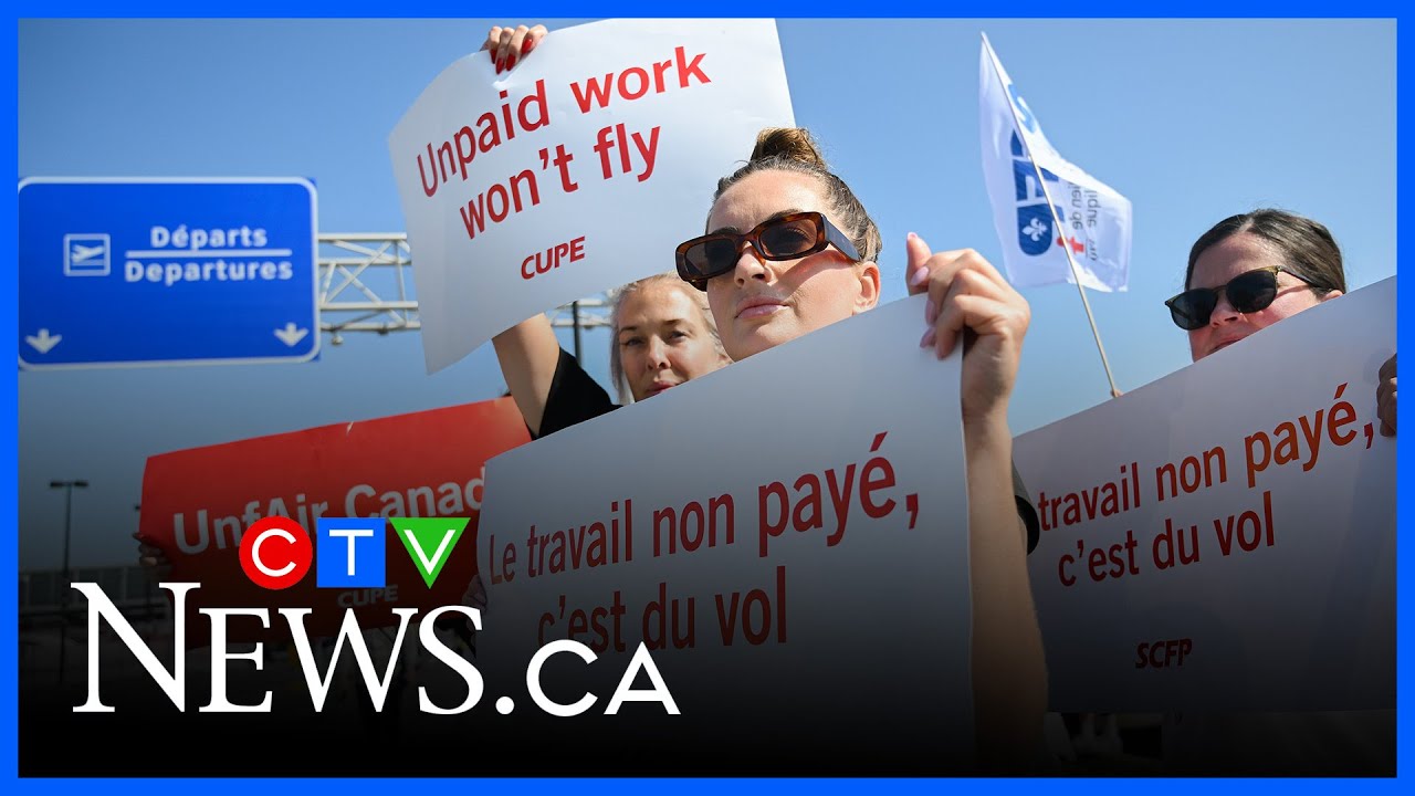 Air Canada flight attendant strike continues through weekend