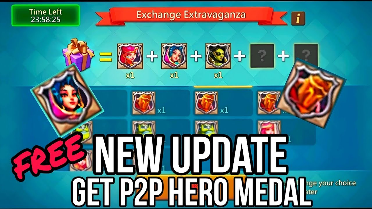 The New Lords Mobile Update is INSANE || Get Free Paid Hero in exchange extravaganza #lordsmobile