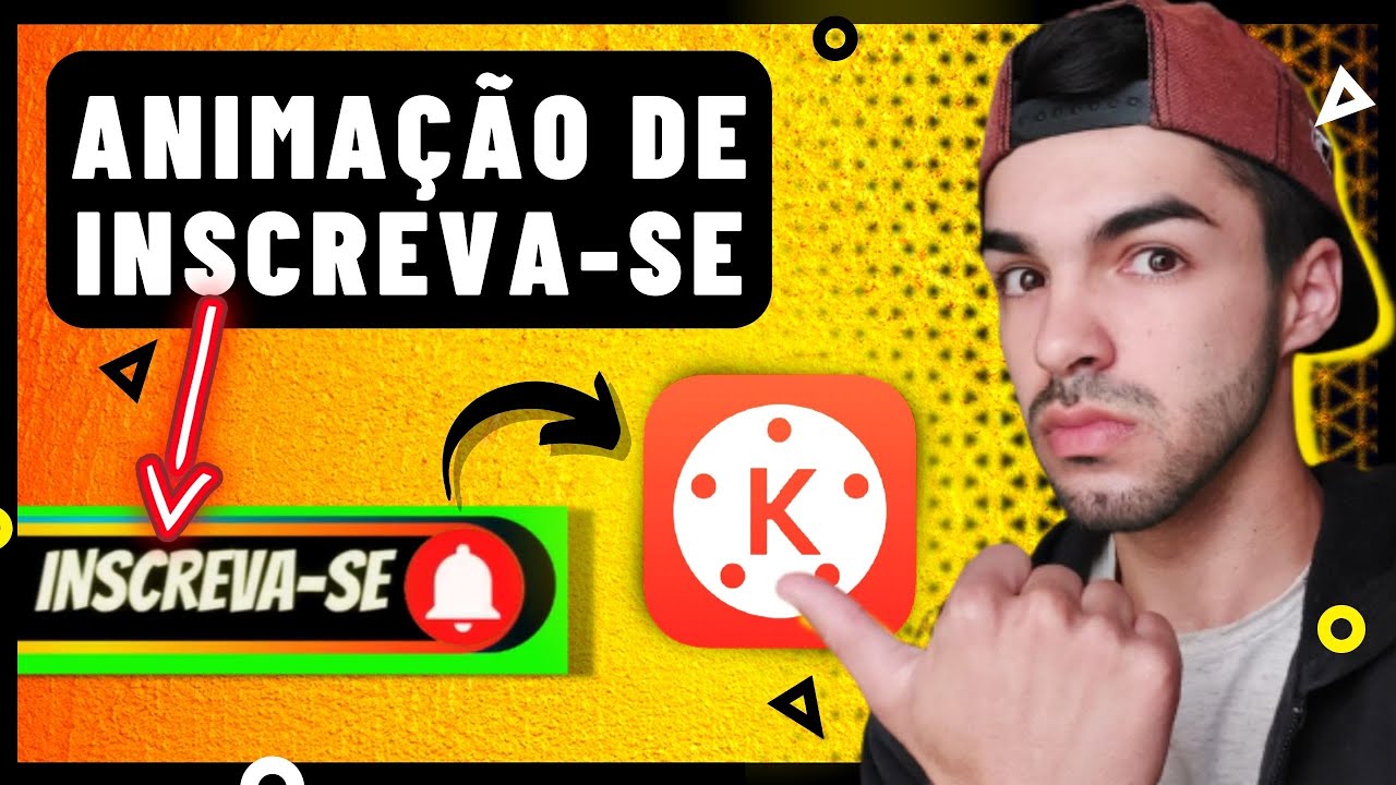 🚨 Como COLOCAR ANIMAÇÃO de INSCREVA-SE nos VÍDEOS pelo Celular (KINEMASTER)