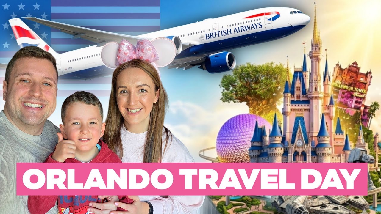Однодневная поездка в Орландо | Из Гатвика в MCO с British Airways | Экскурсия по аэропорту и сам...