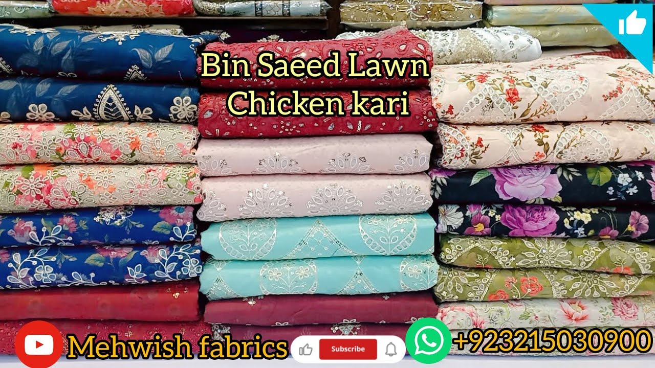 bin Saeed Lawn chicken kari