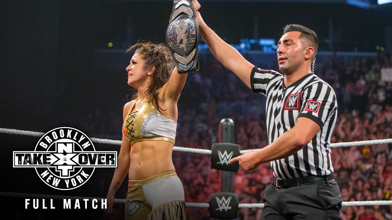 ПОЛНЫЙ МАТЧ: Саша Бэнкс против Бэйли — женский титульный матч NXT: NXT TakeOver: Brooklyn