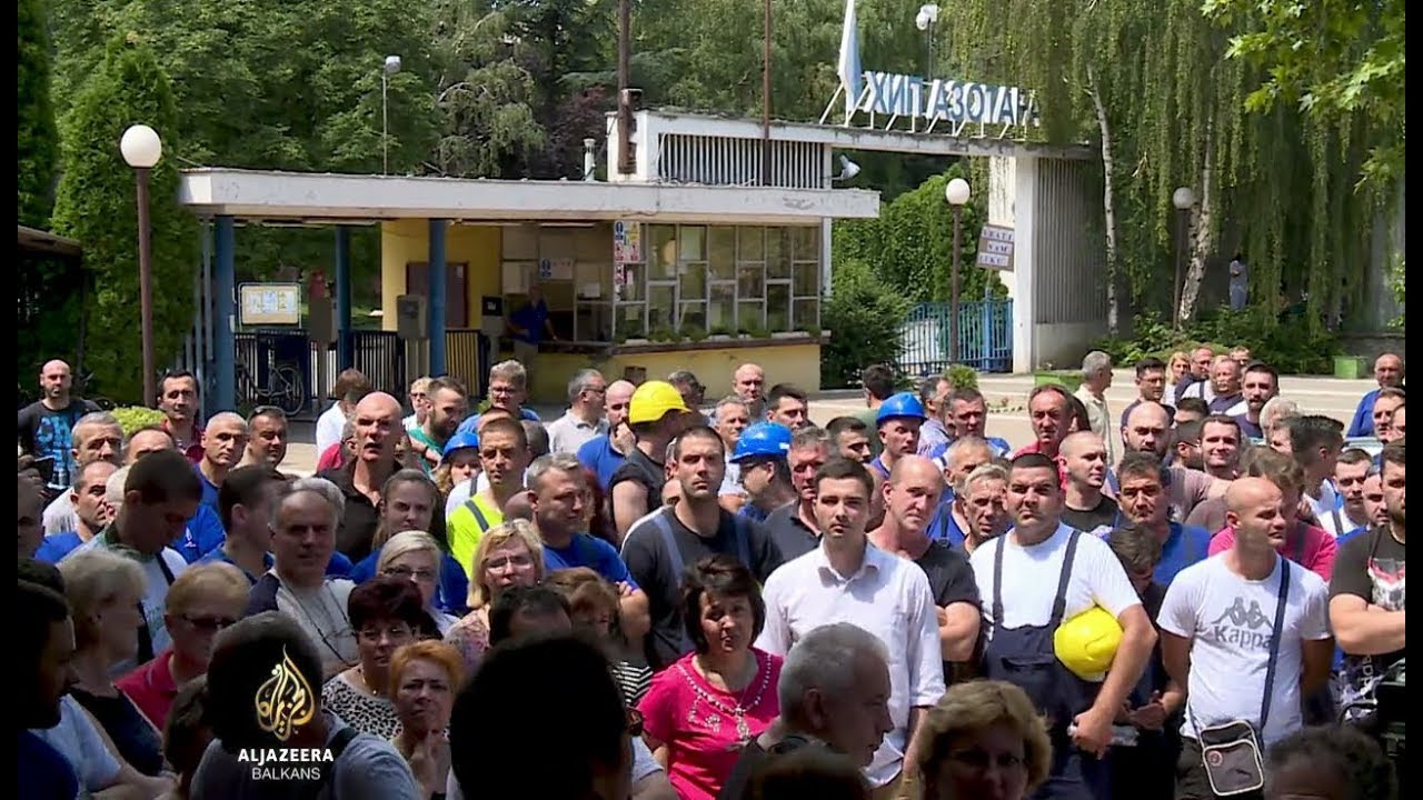 Pančevo: Radnici Azotare u štrajku zbog najave stečaja