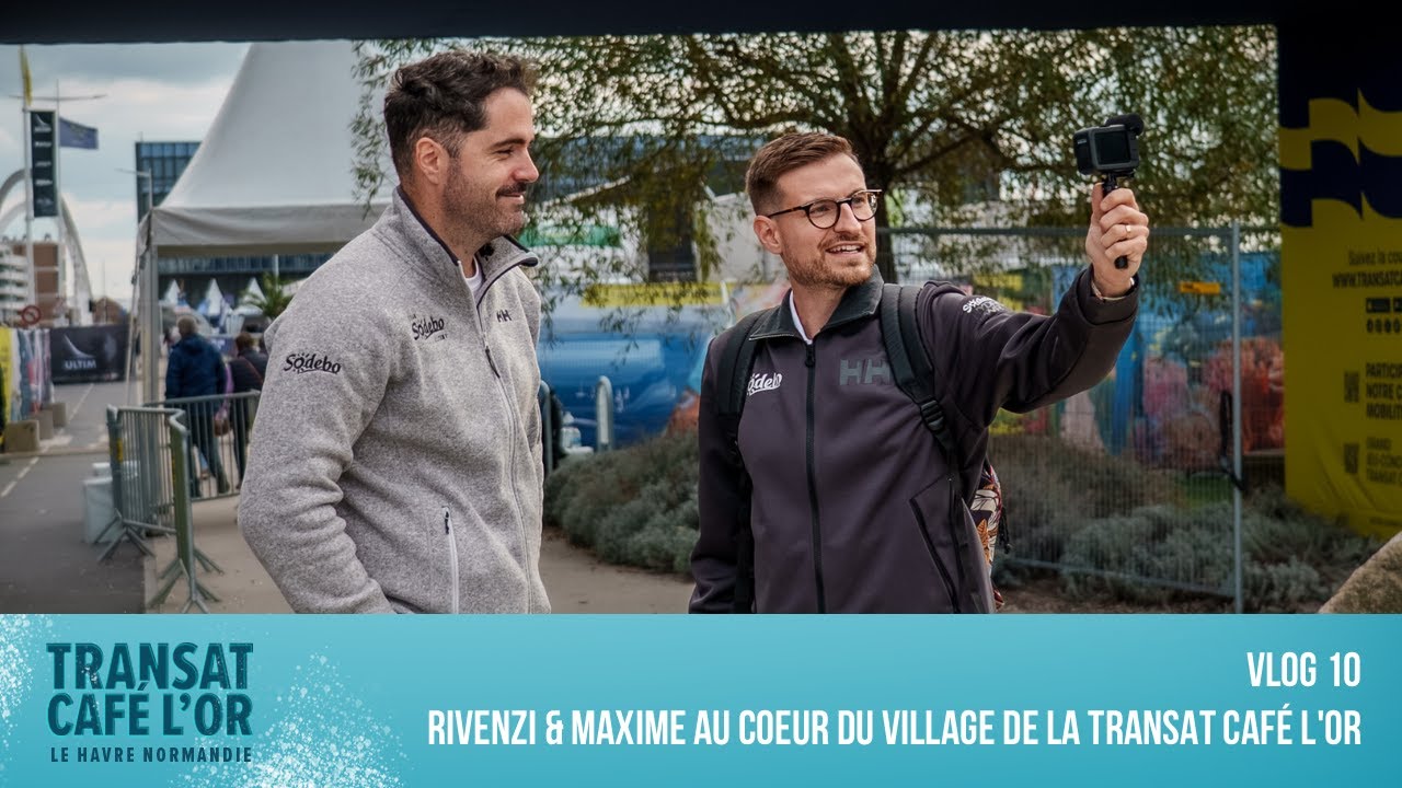VLOG 10 - Rivenzi & Maxime, E-Skippers Sodebo en immersion avec le Team Voile au Havre !