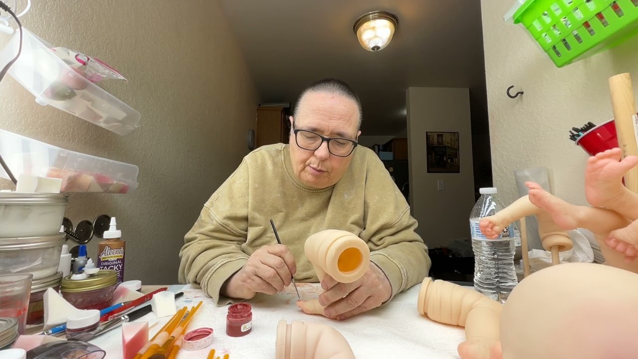 Как сделать куклу-реборн: Мэгги, часть 3