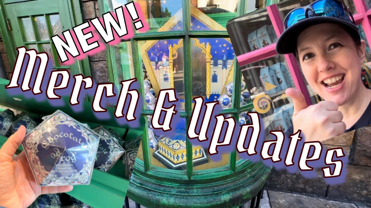 NEW HARRY POTTER MERCH & UPDATES || WIZARDING WORLD OF HARRY POTTER || UNIVERSAL ORLANDO