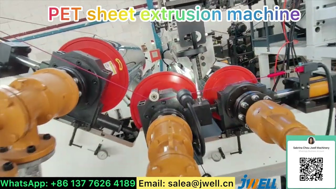 PET sheet extrusion machine 213----0086 137 7626 4189 #extruder #extrusion #PETsheet #PETextrusion