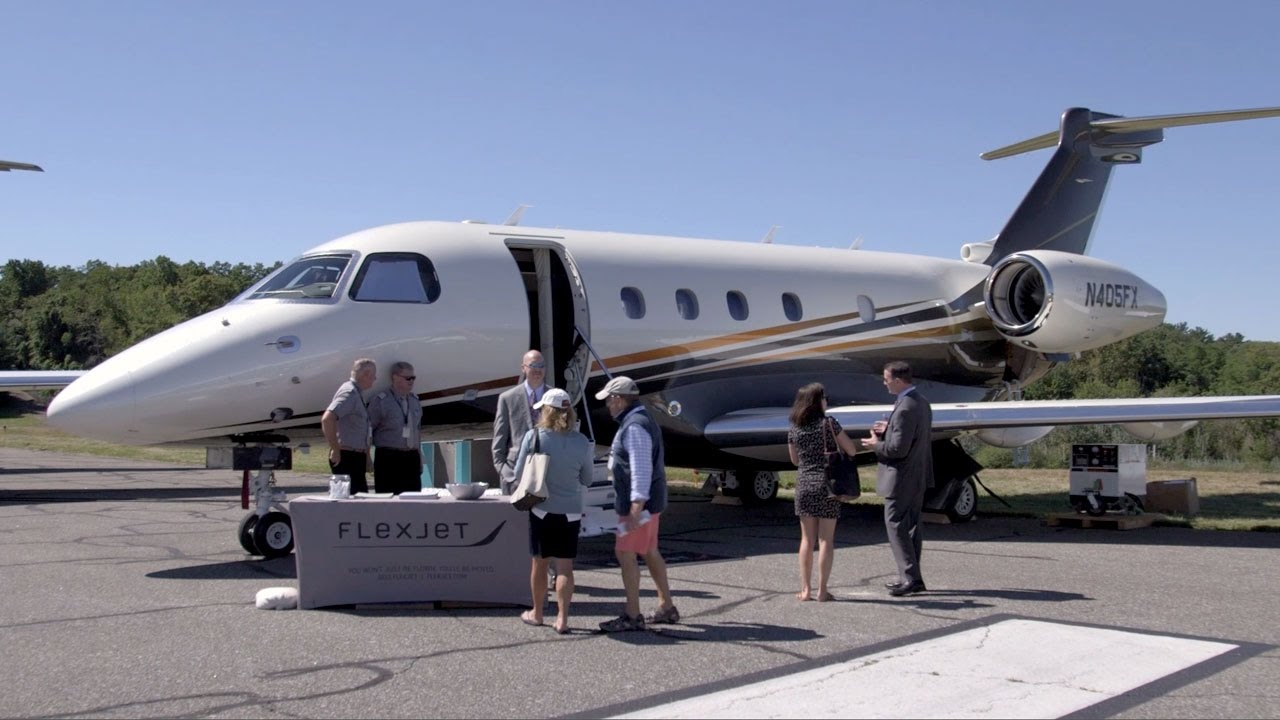 Taking a Look at Flexjet’s Red Label Embraer Legacy 450 – AINtv