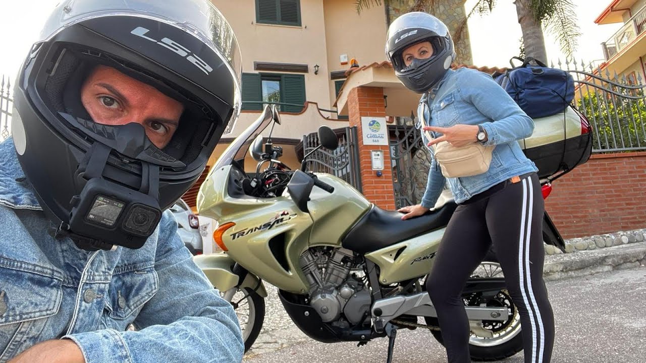 Giro di Sicilia in moto - Honda Transalp 650 - Ep. 1