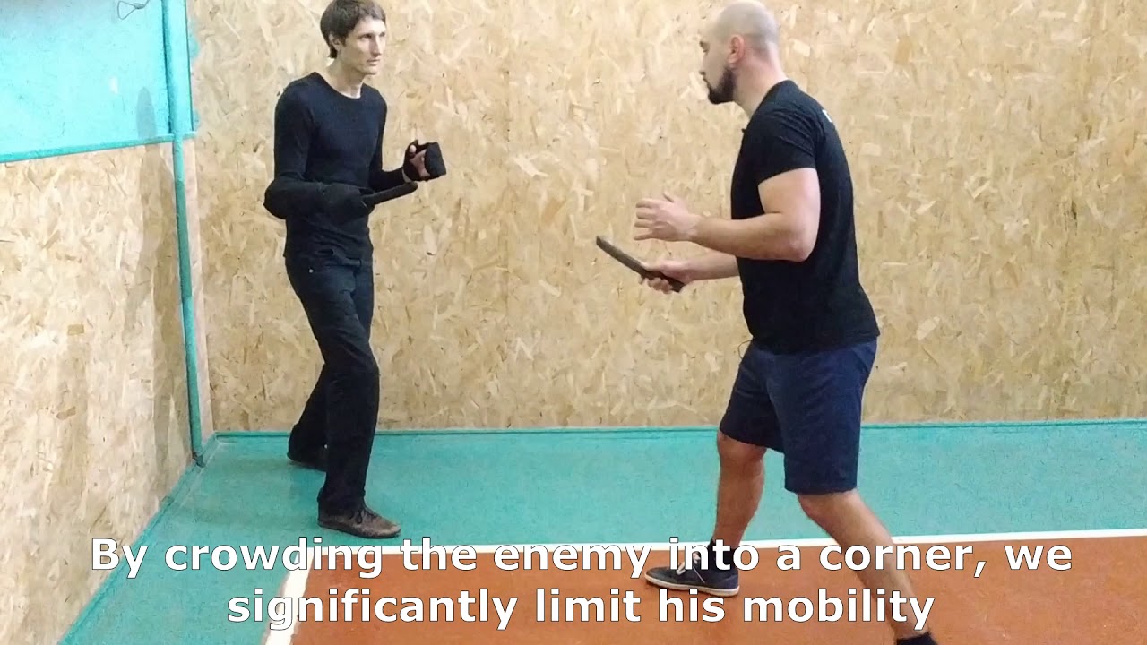 Max Kudryavtsev tells us how to use the space to your advantage in knife fighting.