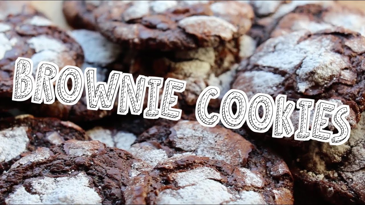 Hvordan lage myke BROWNIE COOKIES ♥