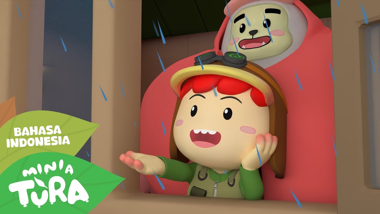 Tik Tik Tik Bunyi Hujan | Lagu Anak-Anak | Minia Tura Bahasa Indonesia