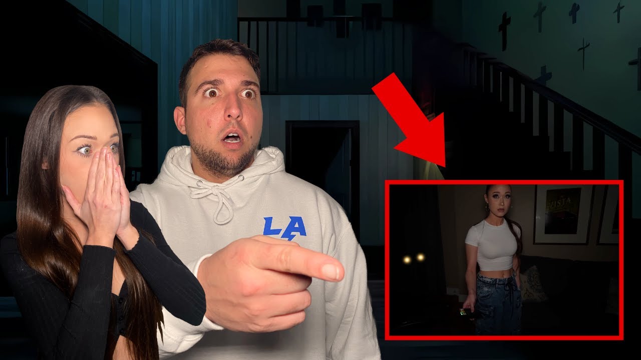 REACTING to OUR SCARIEST GHOST HUNTING EVIDENCE