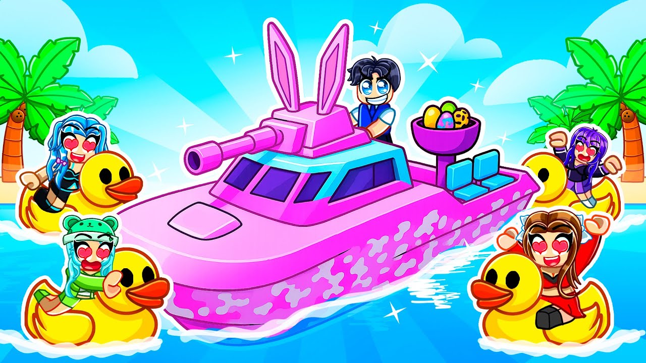 I Spent $745,456 on The NEW BUNNY TANK BOAT In SHARK BITE 2! (Roblox)