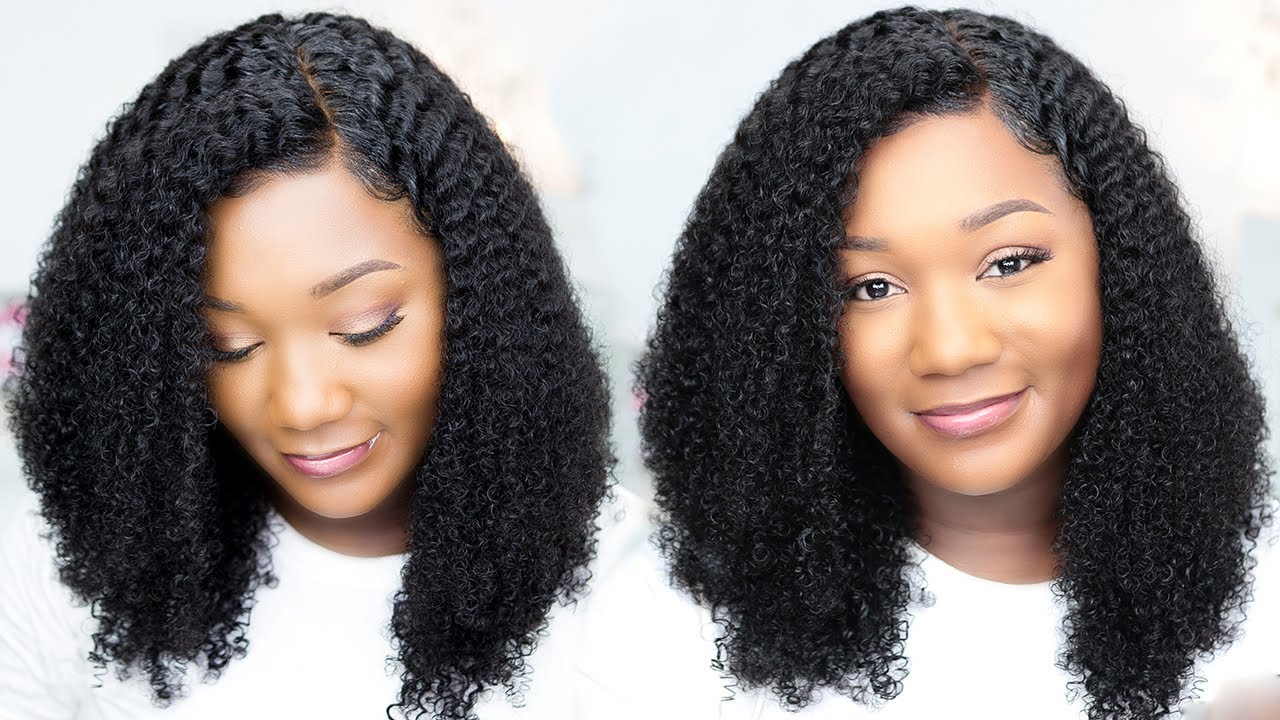 Most realistic GLUELESS frontal wig install! Only 5 MINUTES!!! | CURLS CURLS