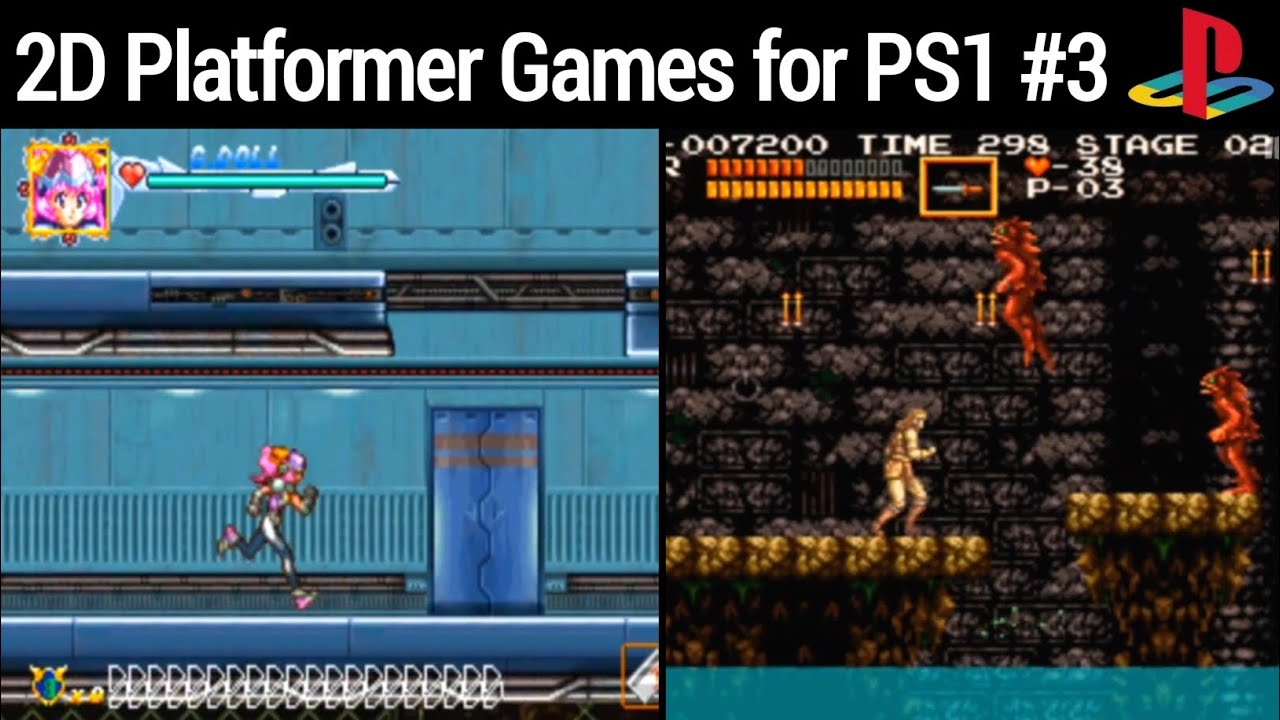 Top 15 Best 2D Platformer Games for PS1 || Part 3
