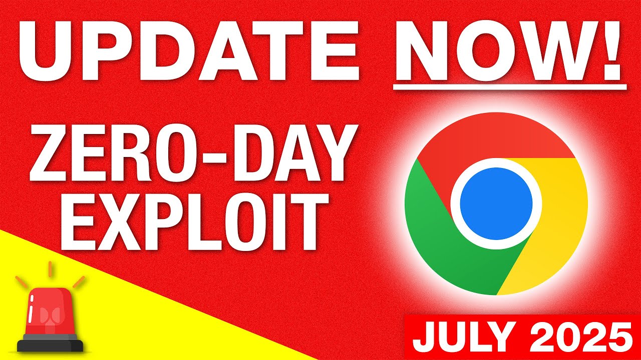 🚨 URGENT 🚨 &mdash; New Chrome Exploit - UPDATE NOW! (Also Edge/Brave/Opera)