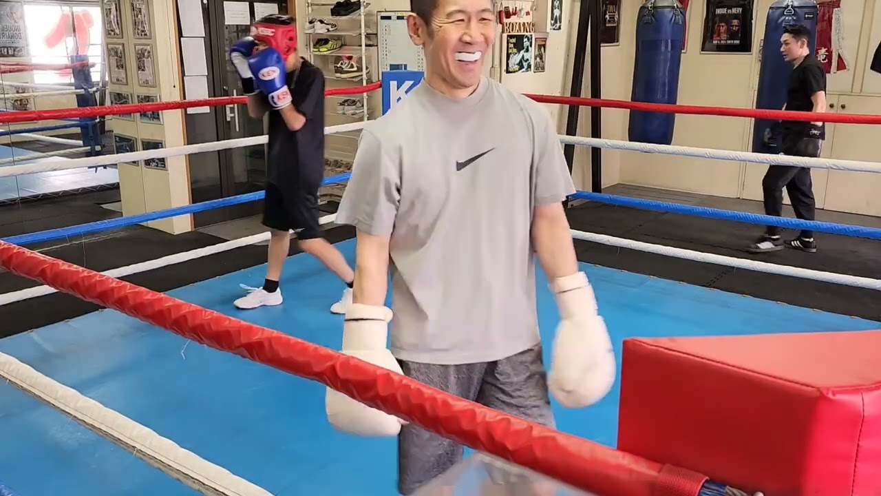 先月入会してまだ１０日目の高校生初スパーリング・30歳差・ハイライト・2026.01.18