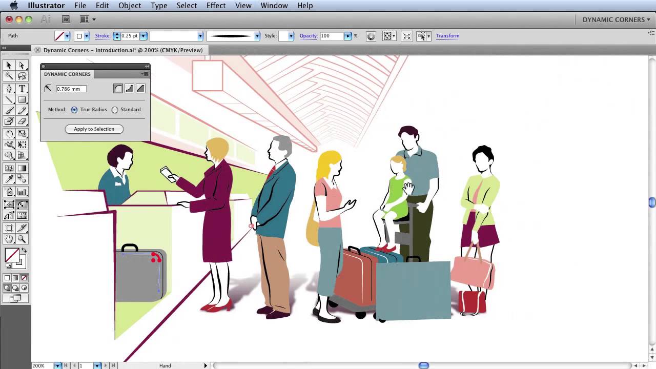 How to Apply Corners in Illustrator | VectorScribe