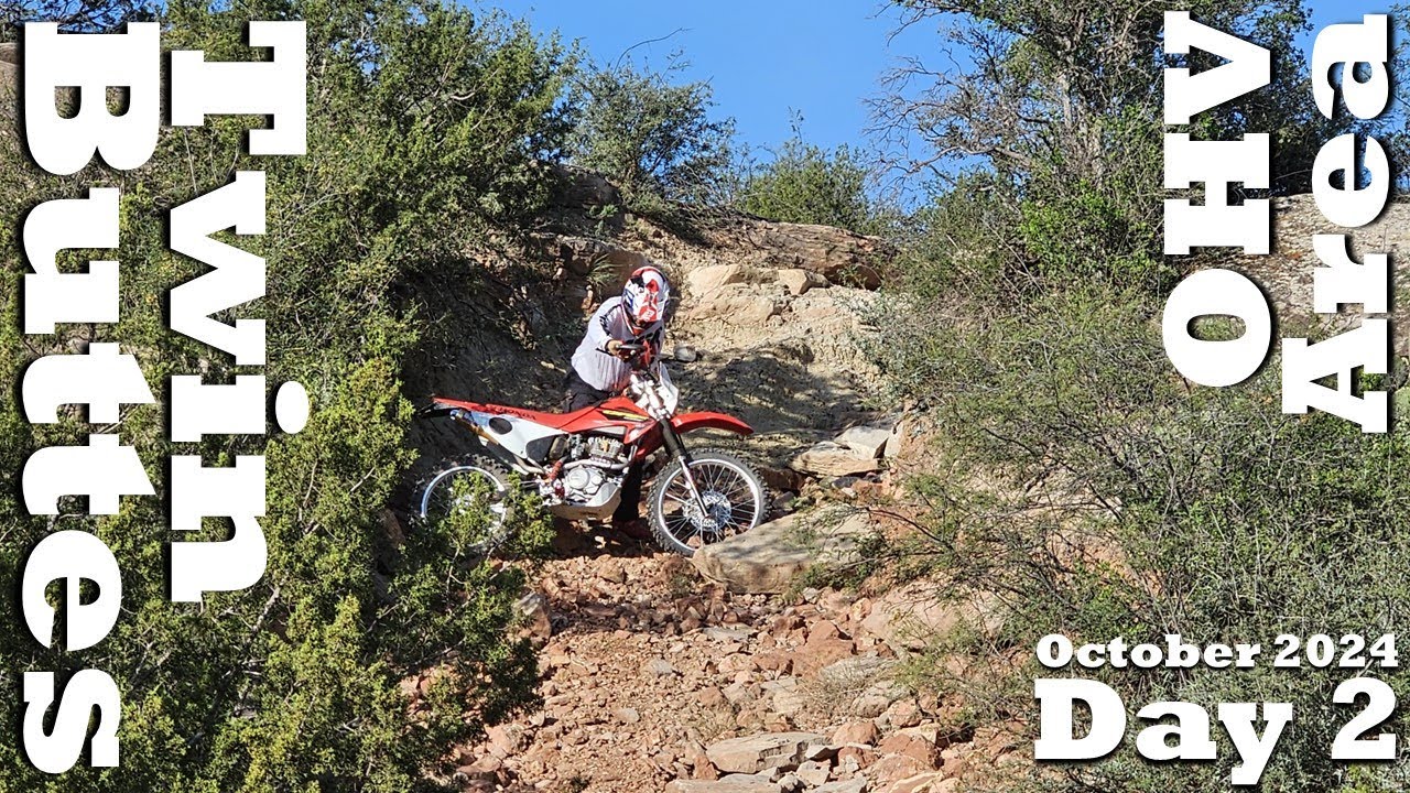 Day 2 I Twin Buttes OHV Area I San Angelo, Texas I Dirt Bike Ride - October 2024