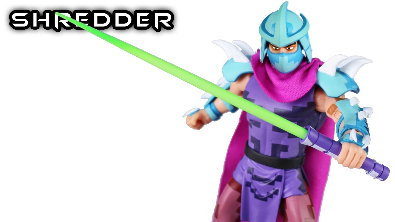 NECA SHREDDER Turtles in Time TMNT Arcade Series Action Figure Review